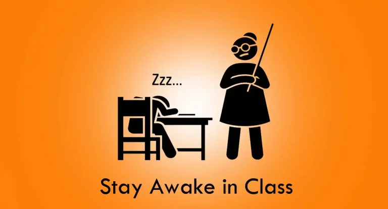 How to Stay Awake in Class