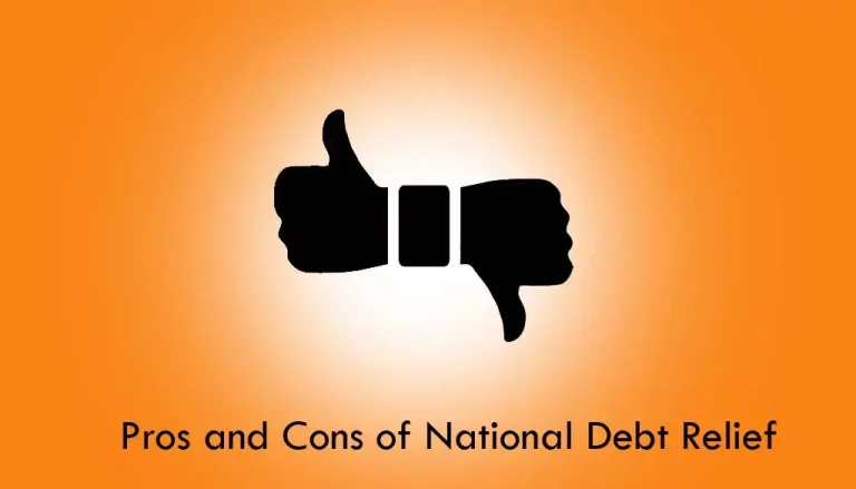 Pros and Cons of National Debt Relief